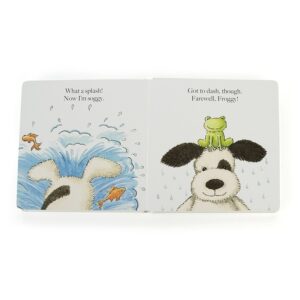 Jellycat-Puppy Makes Mischief book & Bashful Puppy Small (Sold Separately)