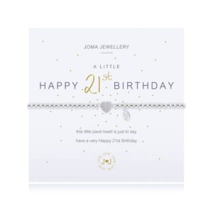 Joma- A Little 'Happy 21st Birthday' Bracelet