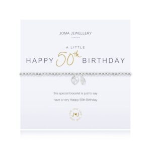 Joma- A Little 'Happy 50th Birthday' Bracele7