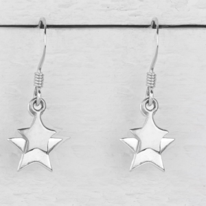 Lucy Bradshaw Cassiopeia Silver Star Earrings