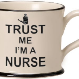 moorland pottery - trust me I'm a nurse mug