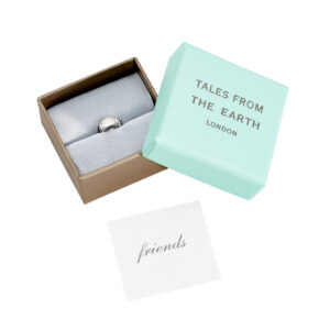 Tales from the Earth - Silver word circle in a box (friends)