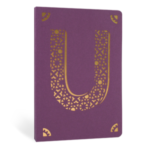 Portico Designs 'U' Foiled Notebook