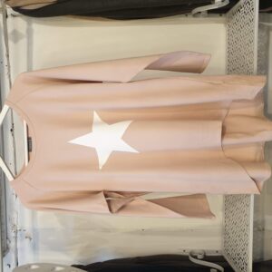 Chalk Robyn Pink Giant Star Top