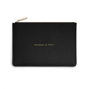 Katie Loxton Perfect Pouch | Partners in Wine | Black