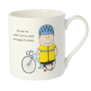 Rosie Made A Thing "Throw on some Lycra and be magnificent" Mug