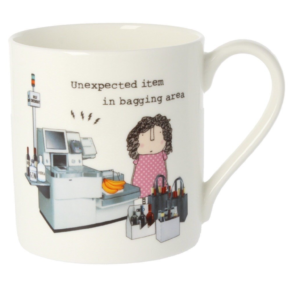 Rosie Made A Thing “Unexpected item in bagging area” Mug