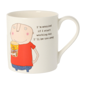 Rosie Made A Thing "I'm Worried ...... Double Sided Mug