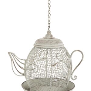 London Ornaments Teapot Bird Feeder