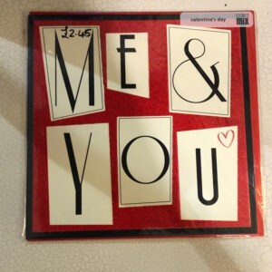 Me & You Valentine's Card
