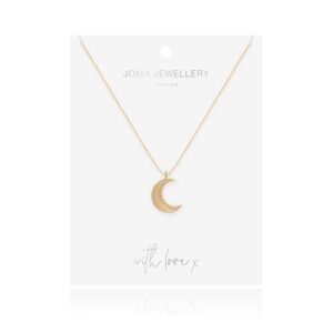 Joma jewellery moon necklace