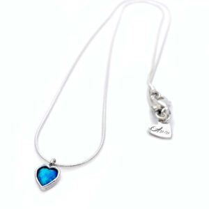 Aviv Sterling Silver Heart Necklace
