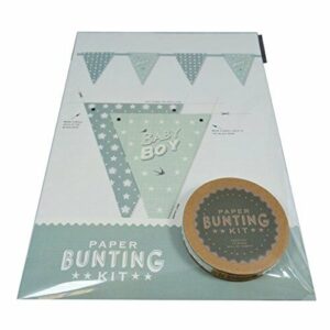 East of India Baby Boy Paper Bunting Kit