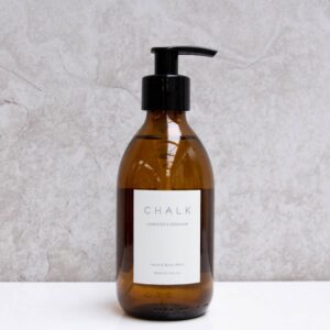 Chalk Amber Glass Lavender & Geranium Hand & Body Wash
