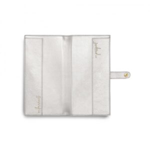 Katie Loxton Silver Travel Wallet 'Forever Exploring'