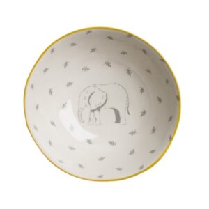 Elephant Stoneware nibbles bowl