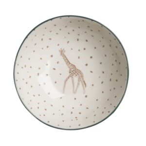 Giraffe Stoneware Nibbles bowl