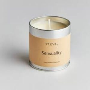 St Eval tin candle in Sensuality