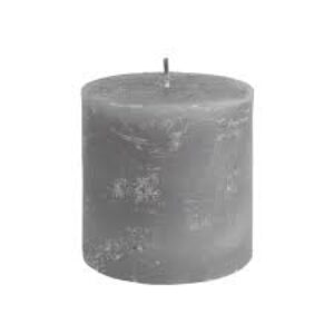 Grand Illusions Pillar candle in grey