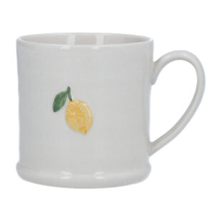 Gisela Graham Ceramic Lemon Mini Mug