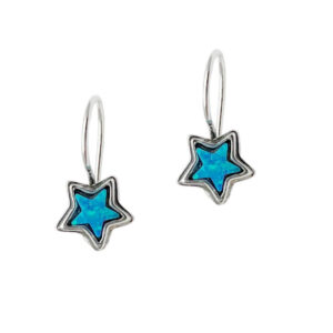 Aviv Silver Hook Star Earrings - Sterling Silver