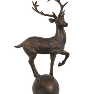 London Ornaments Stag On ball
