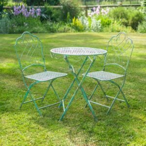 Avalon Bistro Set 3pieces in Green (collection only)