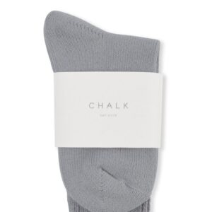 Chalk Day Sock / Grey