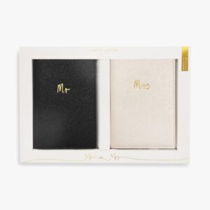 Katie Loxton Bride & Groom Passport Covers Mr & Mrs
