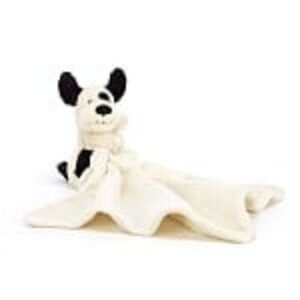 Jellycat Black & White Puppy Soother