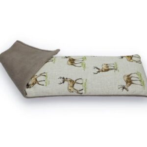 Unscented Duo Fabric Wheat Bag/Country Stag