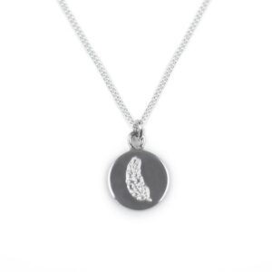 Tales From The Earth Angel Feather Necklace (Sterling Silver)