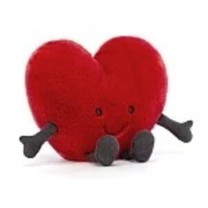 Jellycat Amuseable red heart