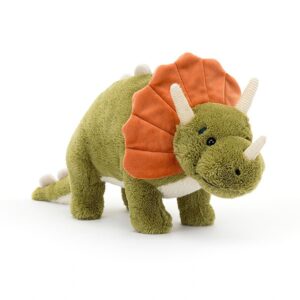 Jellycat Archie dinosaur soft toy, green/multi