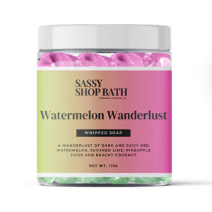 Sassy Shop Bath "Watermelon wanderlust" Whipped Soap
