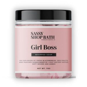 Sassy Shop Bath "Girl boss" Whipped Soap