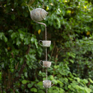 London Ornament T Pot Rain Chain