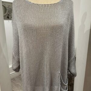 Grey Knitted Jumper