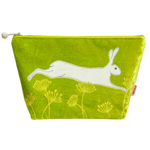 Lua Leaping Hare Large Cosmetic Bag