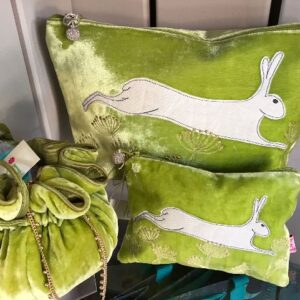 Leaping Hare Large Cosmetic Bag