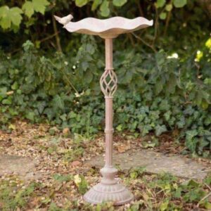 Distressed Bird Bath