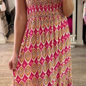 Geometric Patterned Dress