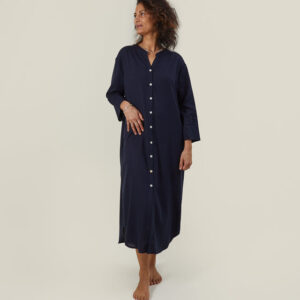 Chalk Maya Dress / Navy