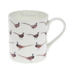 Pheasies! Pheasant Bone China Mug