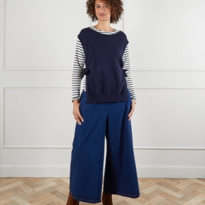 Chalk Tiff Tabard/ Navy