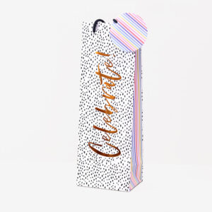 "Celebrate" bottle Gift Bag