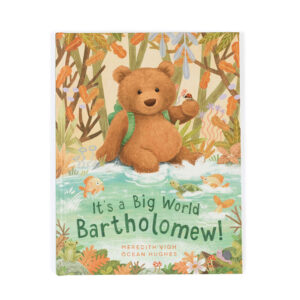 Jellycat Its a Big World Bartholomew Bear Book