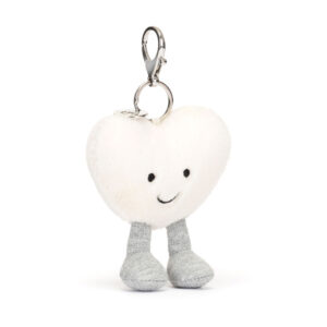 Jellycat Little Cream Heart Bag Charm