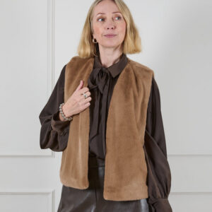 Chalk Immy Gilet / Caramel