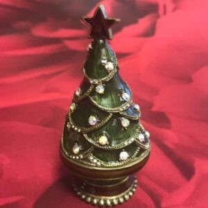 Trinket Box/ Christmas tree